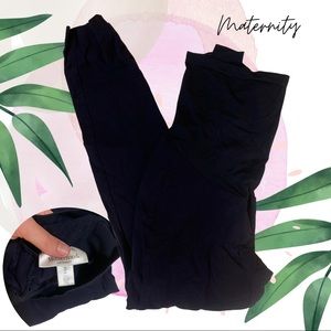 Navy maternity pants